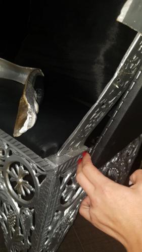 reparatie - sudura aluminiu scaun 